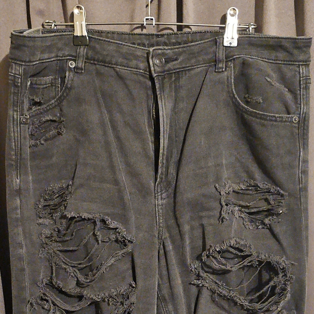 American Eagle Outfitters Gray Denim Jeans